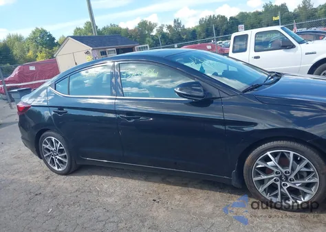 2020 Hyundai Elantra Limited from USA, damaged, VIN 5NPD84LF2LH597516